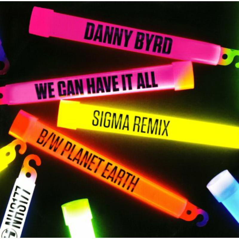 Danny Byrd - We Can Have It All (Sigma Remix) B/W Planet Earth - Viny image 1